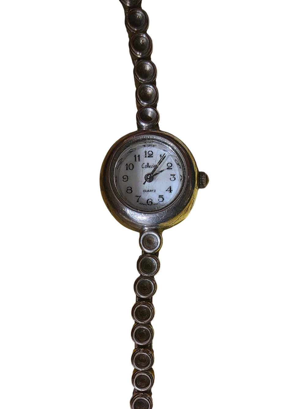 Silver-Tone Women's Round Bracelet Watch - Silver